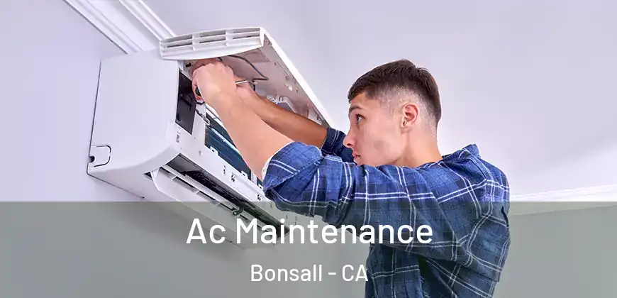 Ac Maintenance Bonsall - CA