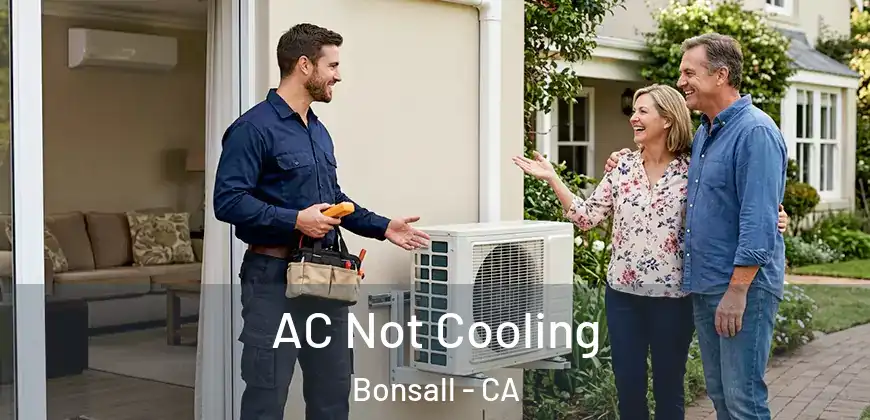 AC Not Cooling Bonsall - CA