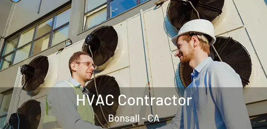 HVAC Contractor Bonsall - CA