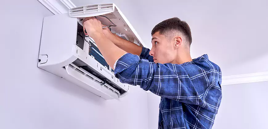 Indoor AC Unit Replacement in Bonsall